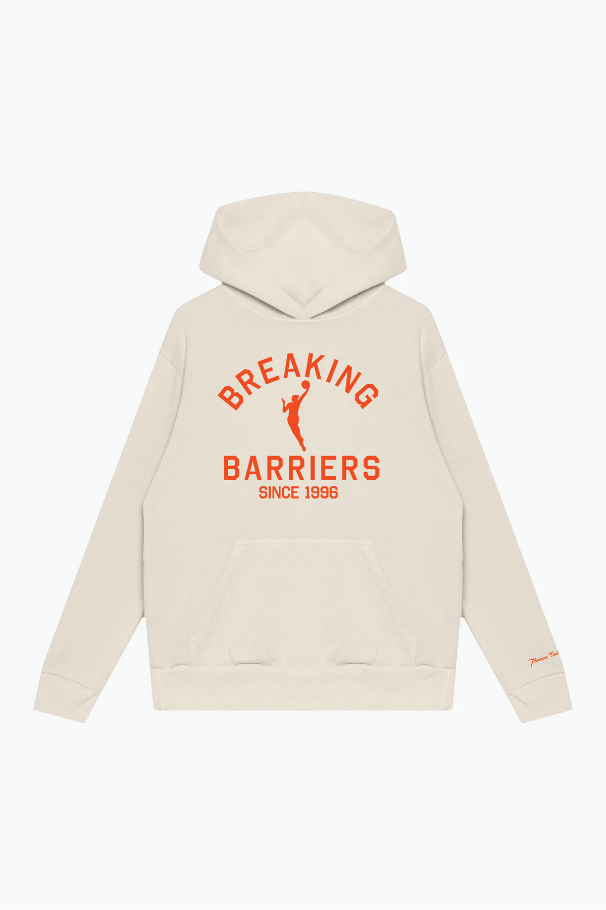Breaking Barriers Heavyweight Hoodie - Ivory