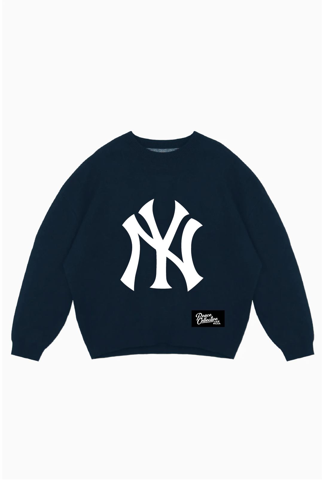 New York Yankees Knit Sweater - Navy