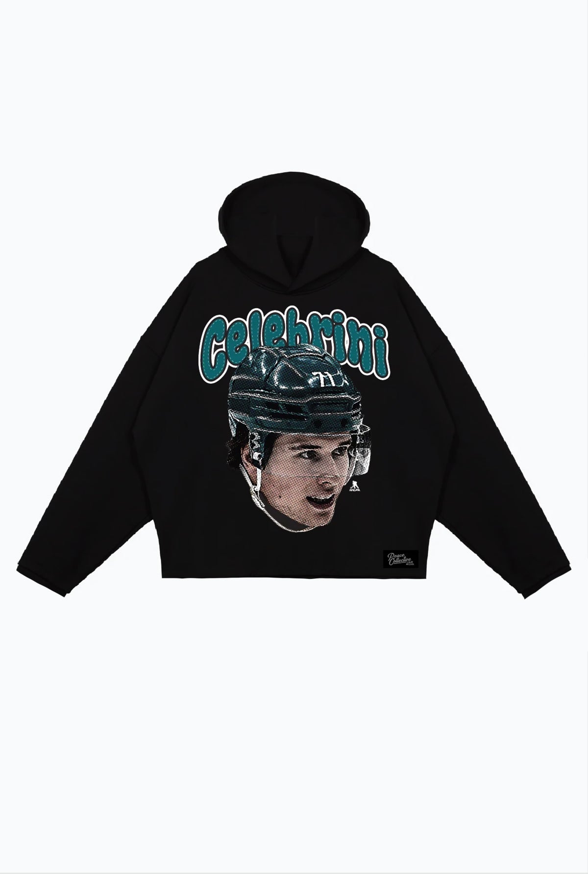 Macklin Celebrini Relaxed Hoodie - Black