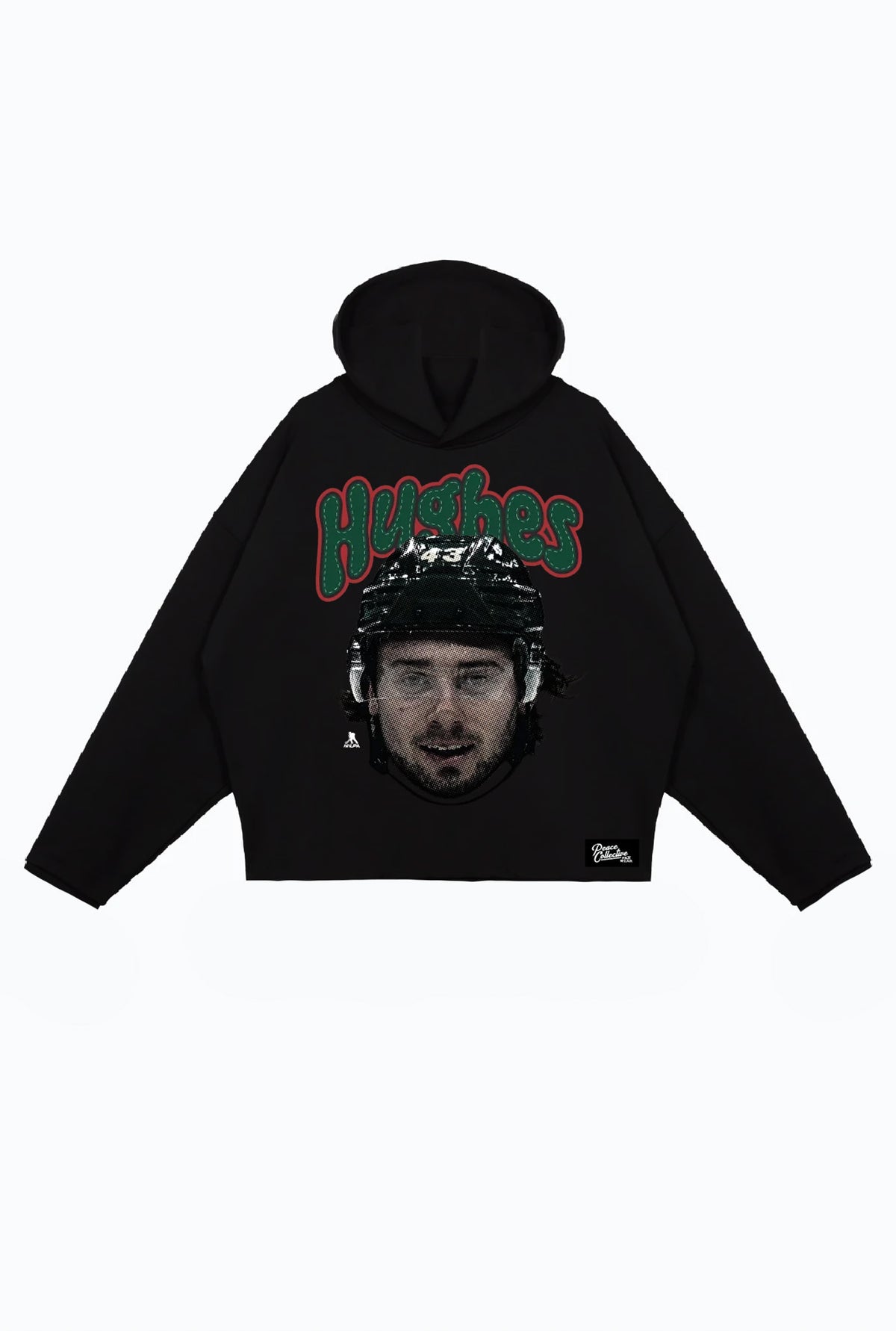 Sudadera relajada Quinn Hughes - Negra