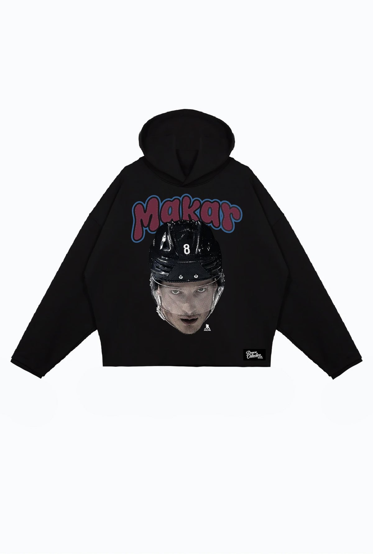 Cale Makar Relaxed Hoodie - Schwarz