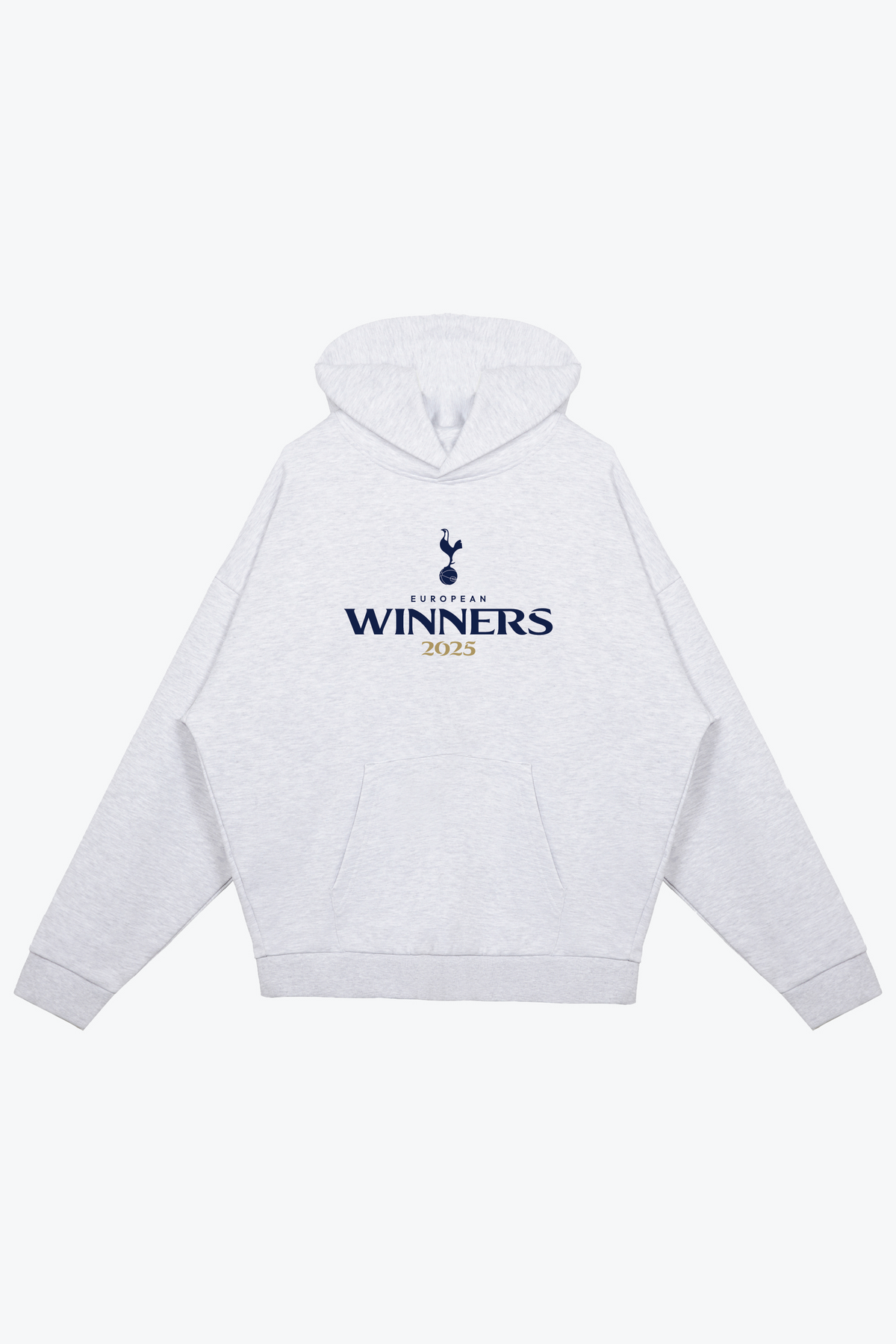 Tottenham Hotspur FC Europa League Champions Heavyweight Hoodie - Ash