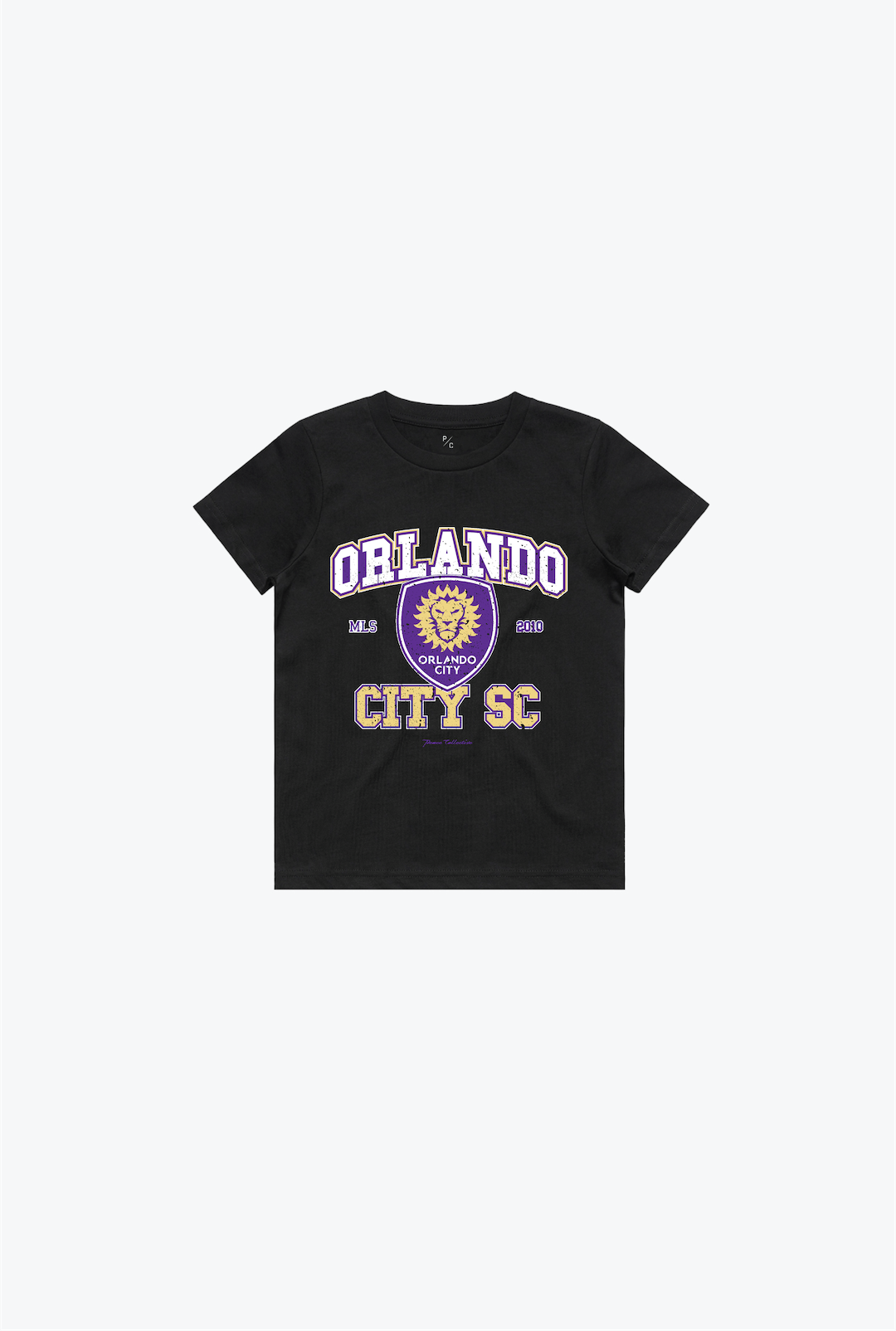 Orlando City SC Vintage Washed Kids T-Shirt - Black