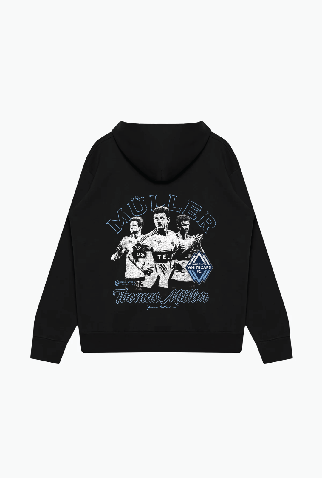 Thomas Müller Vintage Heavyweight Hoodie - Black
