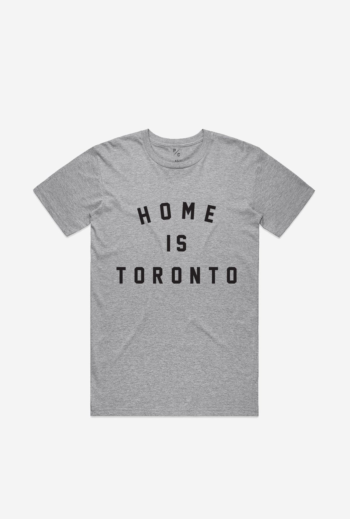 Home is Toronto Varsity T-Shirt - Grey