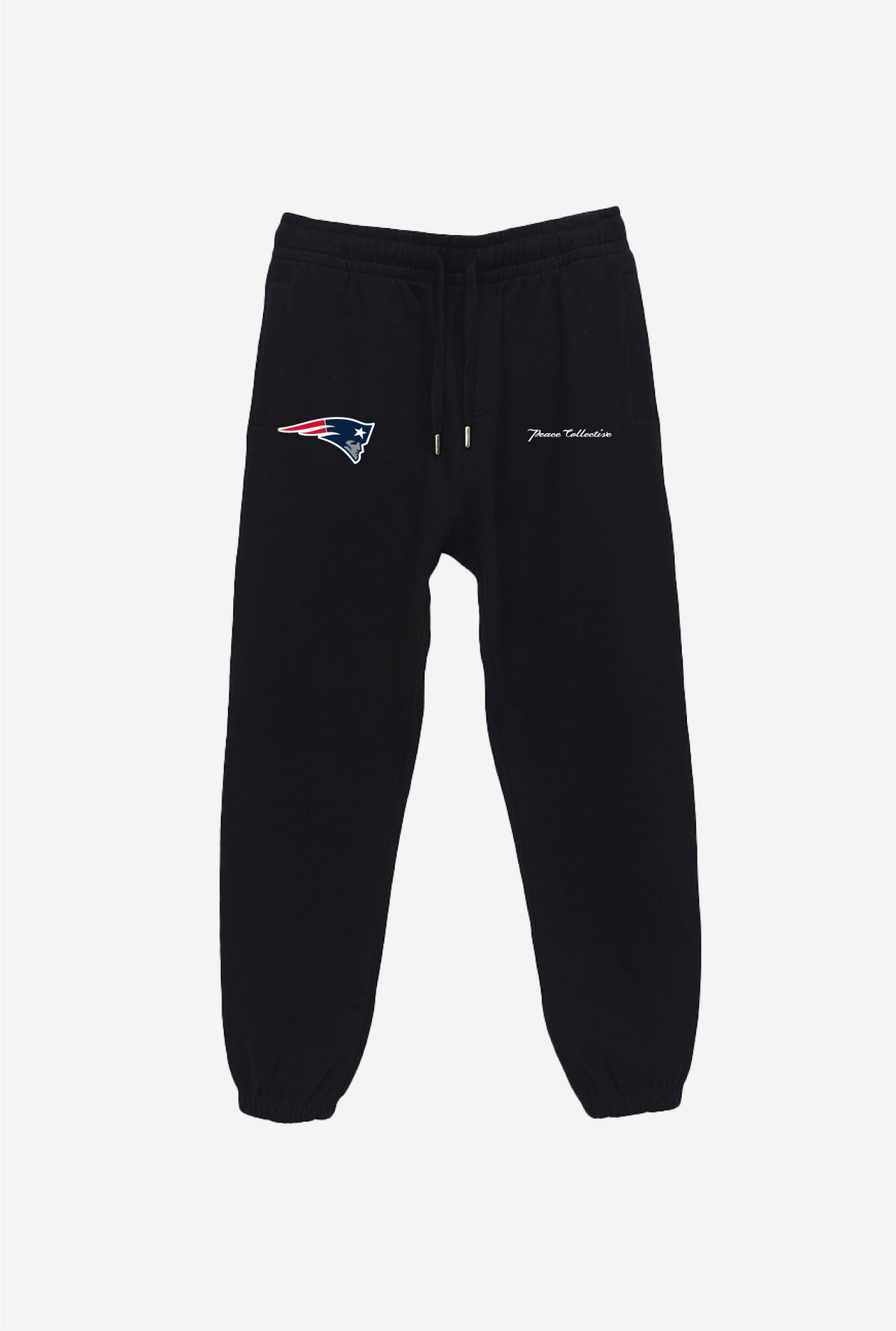 New England Patriots Logo Heavyweight Jogger - Black