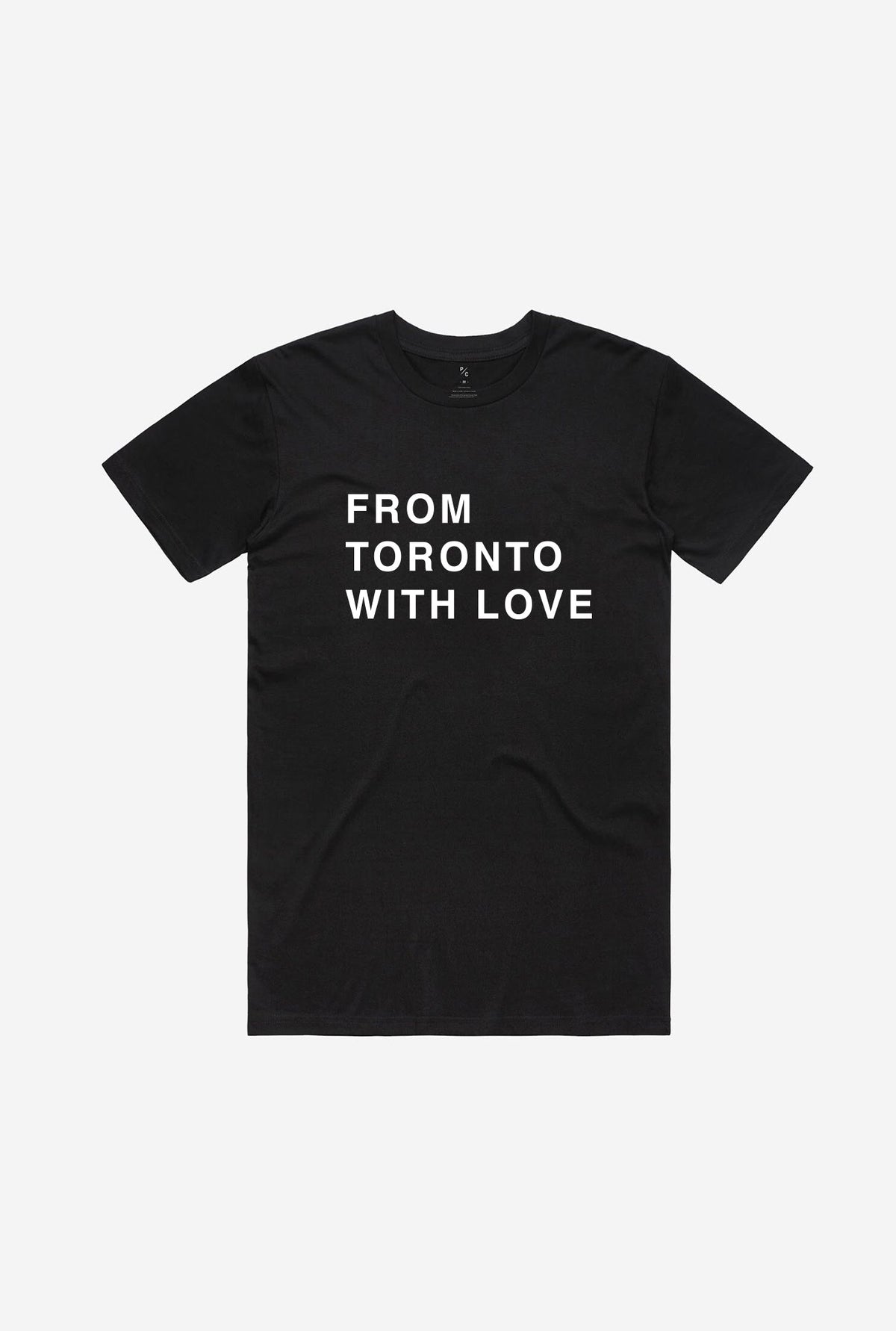 From Toronto with Love T-Shirt - Black
