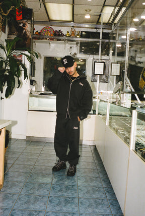 Peace Emblem SuperHeavy™️ Jogger - Off Black