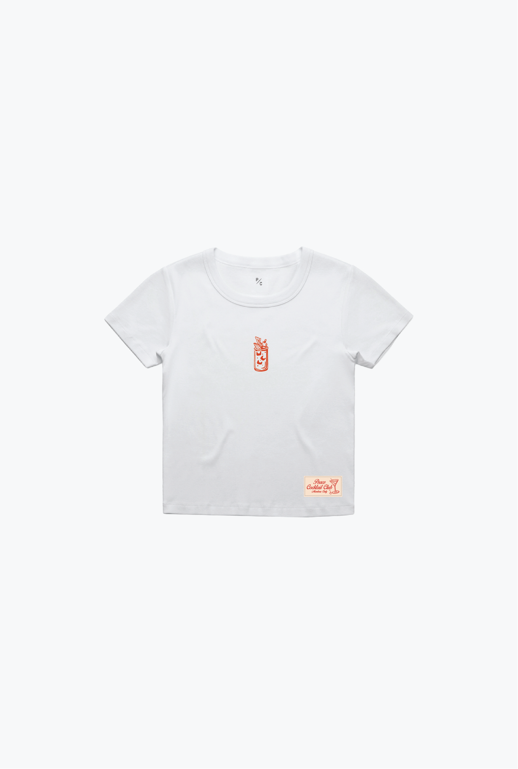 Baby-T-Shirt des Canadian Caesar Club – Weiß