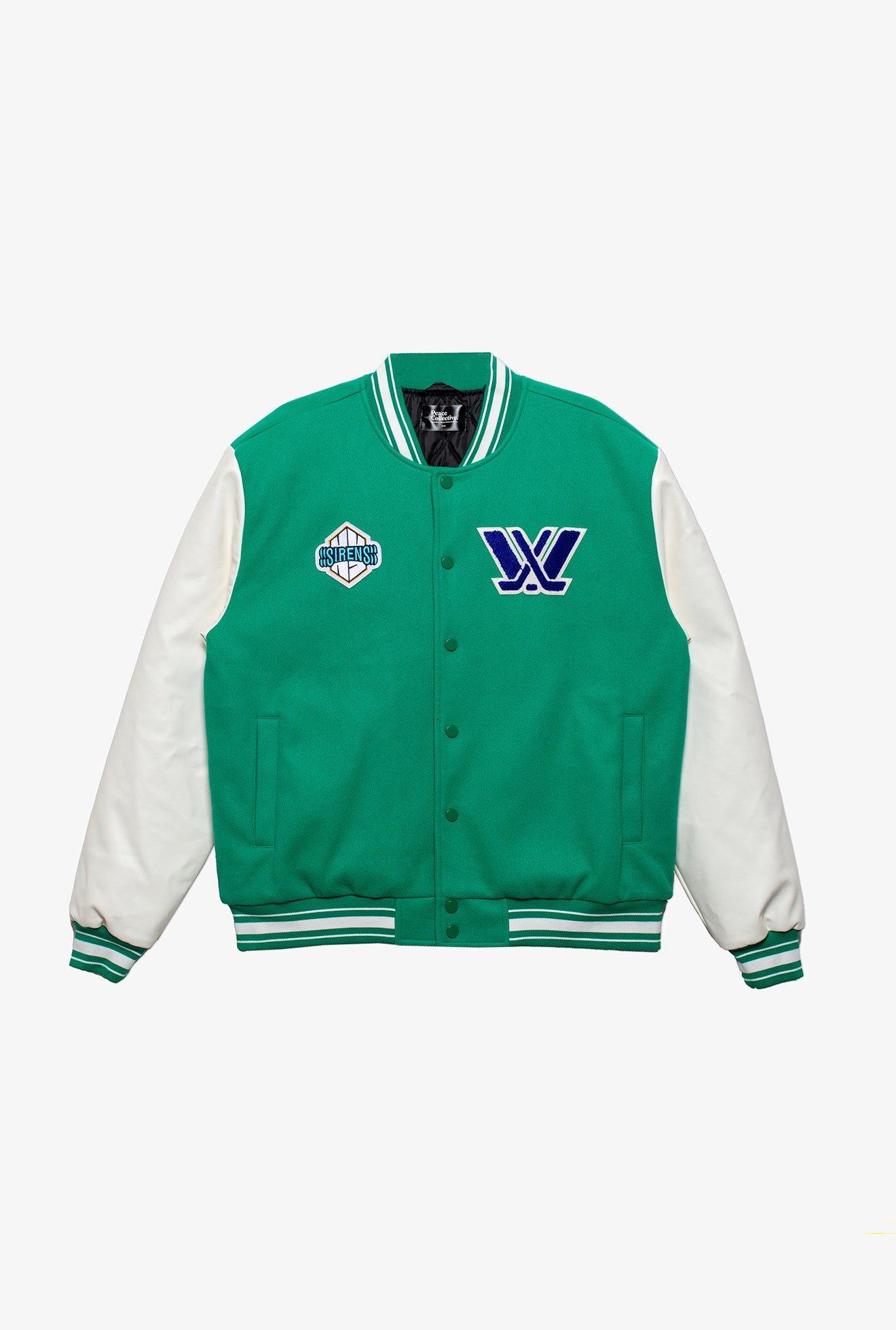 New York Sirens Letterman Jacket - Teal