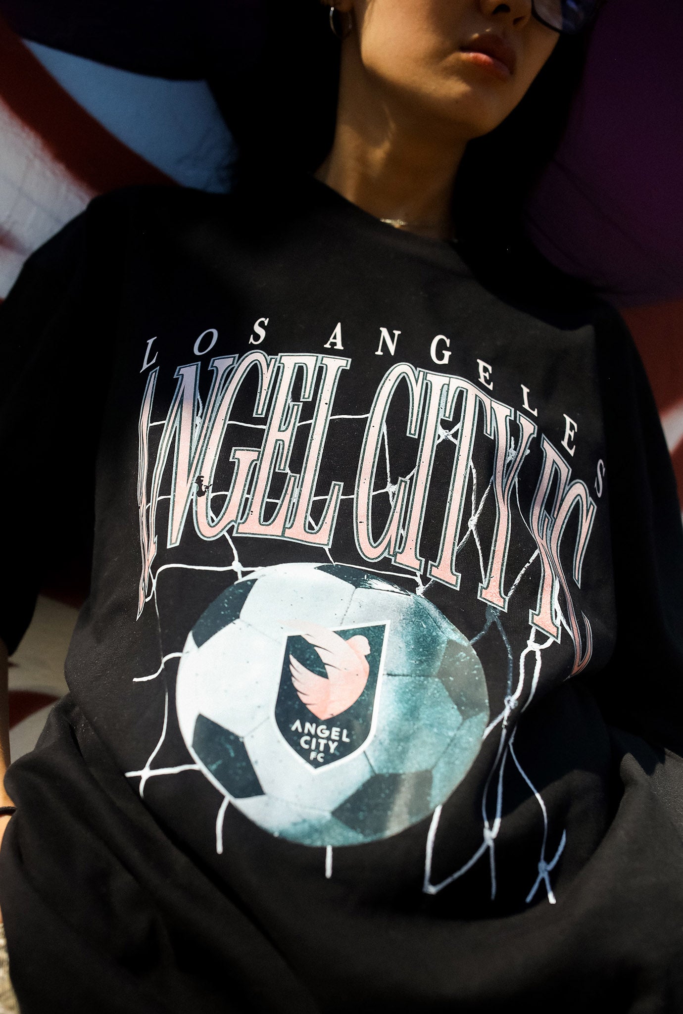 Angel City FC Heavyweight T-Shirt - Black