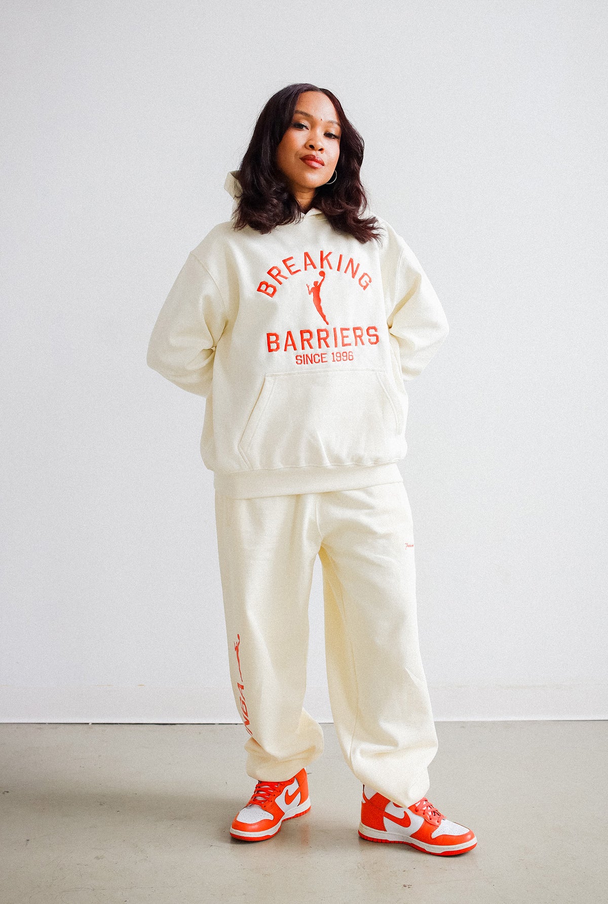 Breaking Barriers Heavyweight Jogger - Ivory