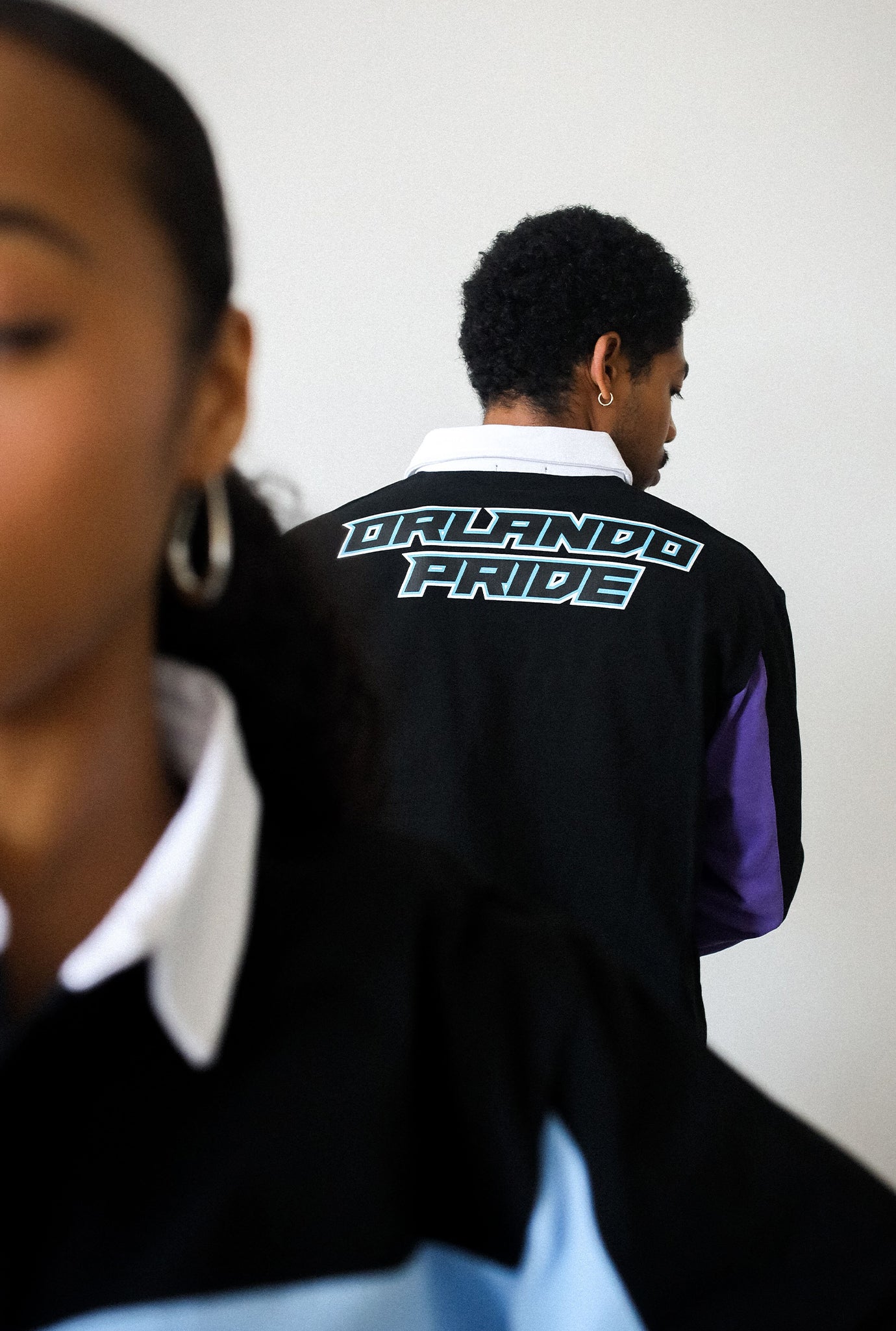 Orlando Pride Rugby Polo - Black / Purple