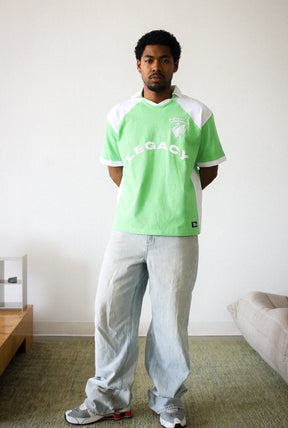 Boston Legacy FC Colour Block Jersey - White / Green