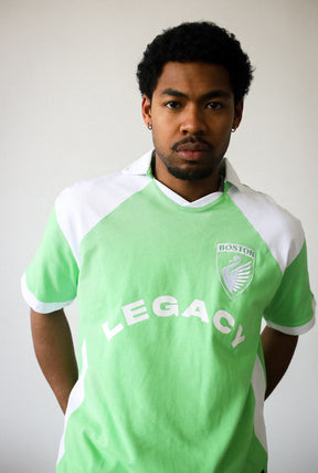 Boston Legacy FC Colour Block Jersey - White / Green