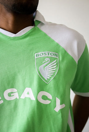Boston Legacy FC Colour Block Jersey - White / Green