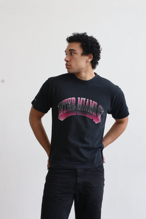 Inter Miami CF Graffiti Heavyweight Pigment Dye - Black