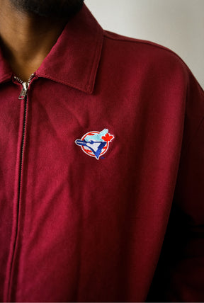 Toronto Blue Jays '92/'93 Champions Work Jacket - Maroon