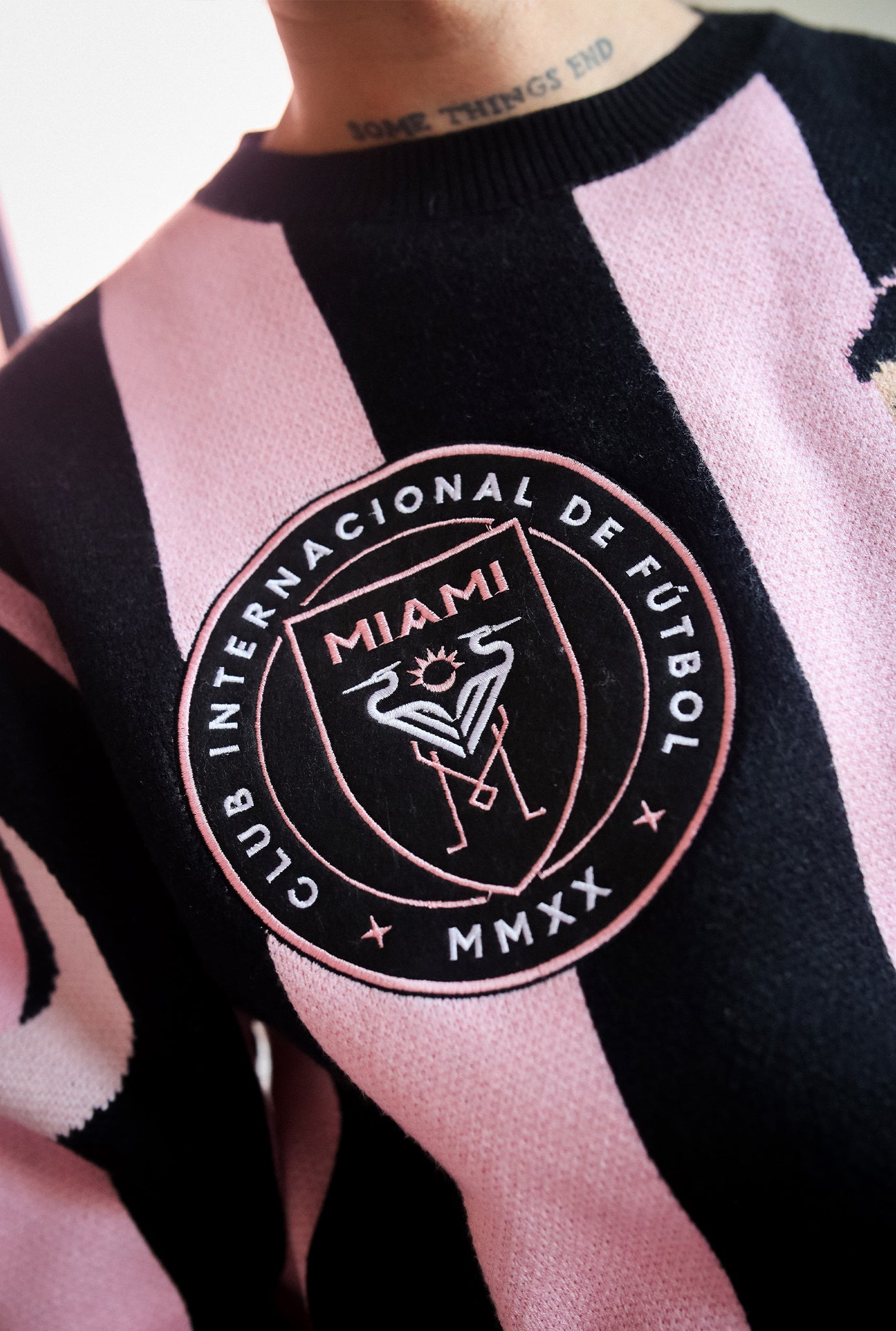 Lionel Messi Knit Sweater - Black