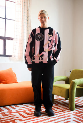 Lionel Messi Knit Sweater - Black