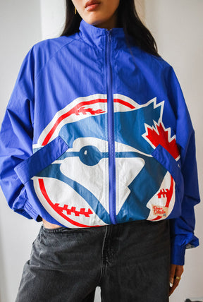 Toronto Blue Jays Cooperstown AOP Windbreaker - Royal