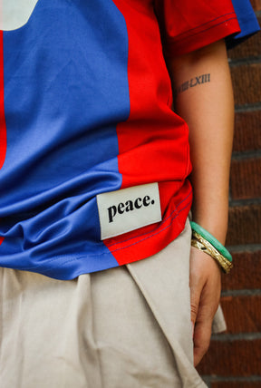 Peace Soccer Jersey - Red