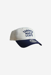 Toronto Maple Leafs Stacked 9TWENTY Adjustable Cap - Navy
