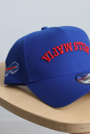 Buffalo Bills Mafia Flipped 9FORTY Adjustable Cap - Royal