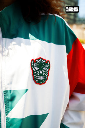 Chaqueta de pista de nailon FIFA World Cup 2026™ México - Blanca / Verde