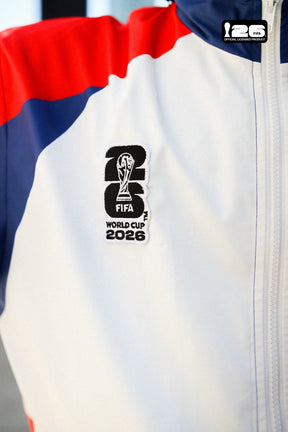 Chaqueta de pista de nailon FIFA World Cup 2026™ USA - Marino / Blanco