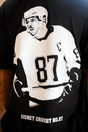 Sidney Crosby Memorial Heavyweight T-Shirt - Black