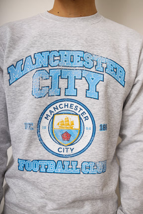 Manchester City FC Crewneck - Ash