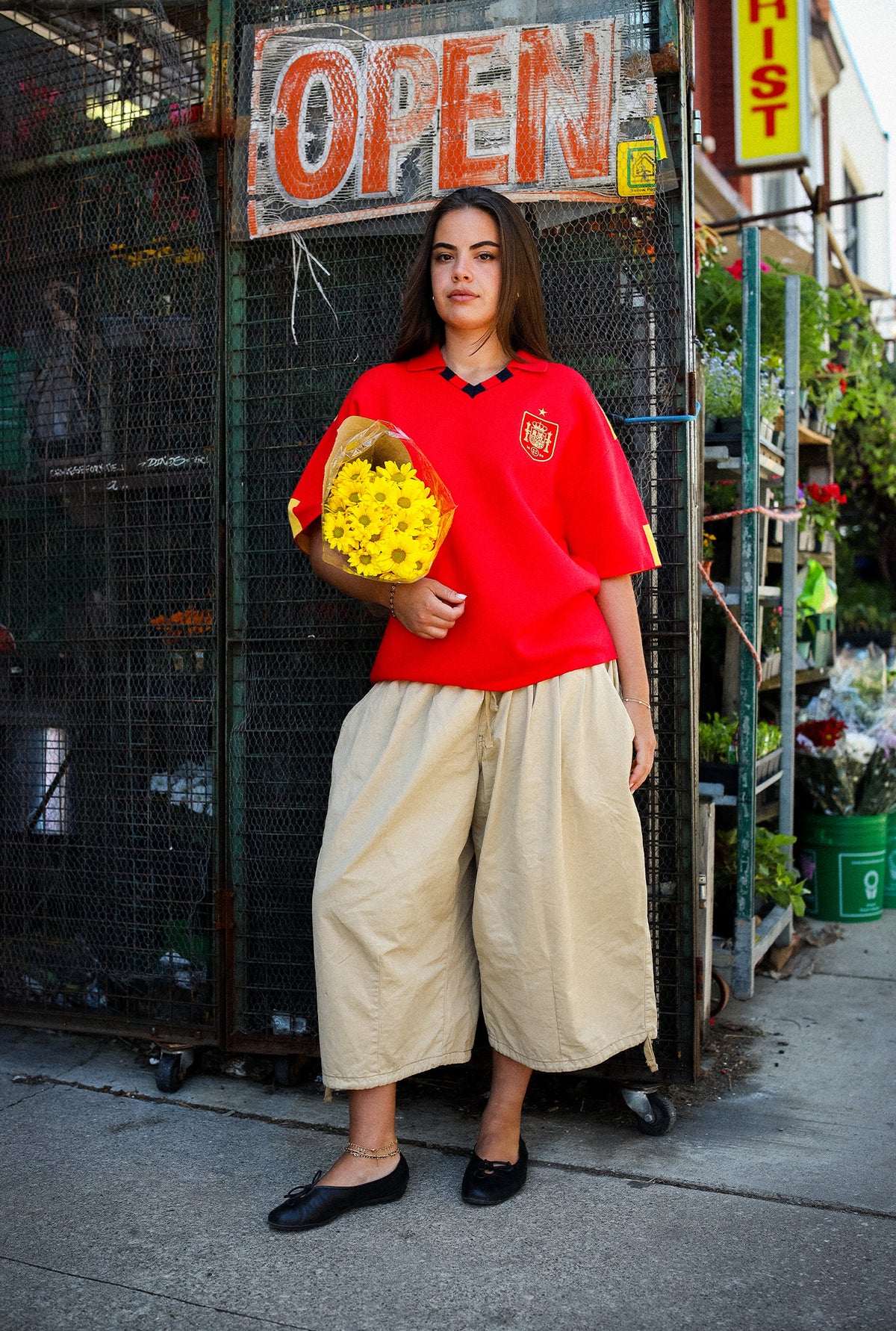Spain Knit Jersey - Red