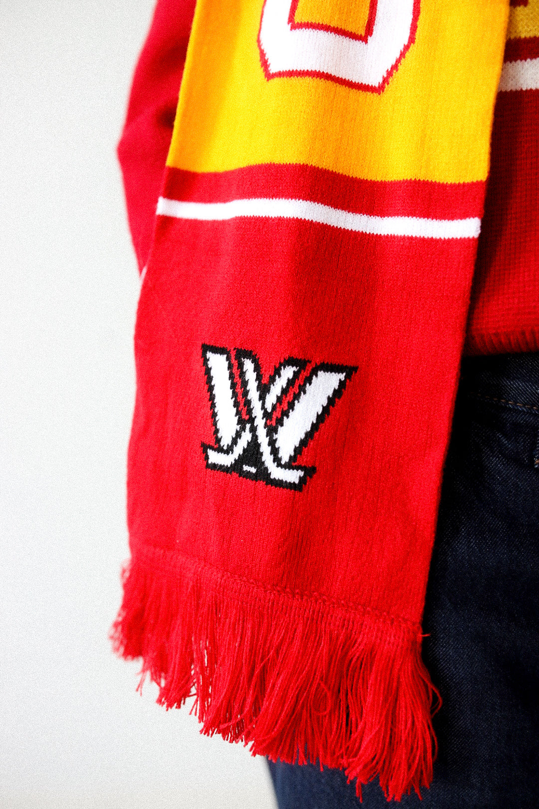 Ottawa Charge Scarf - Red