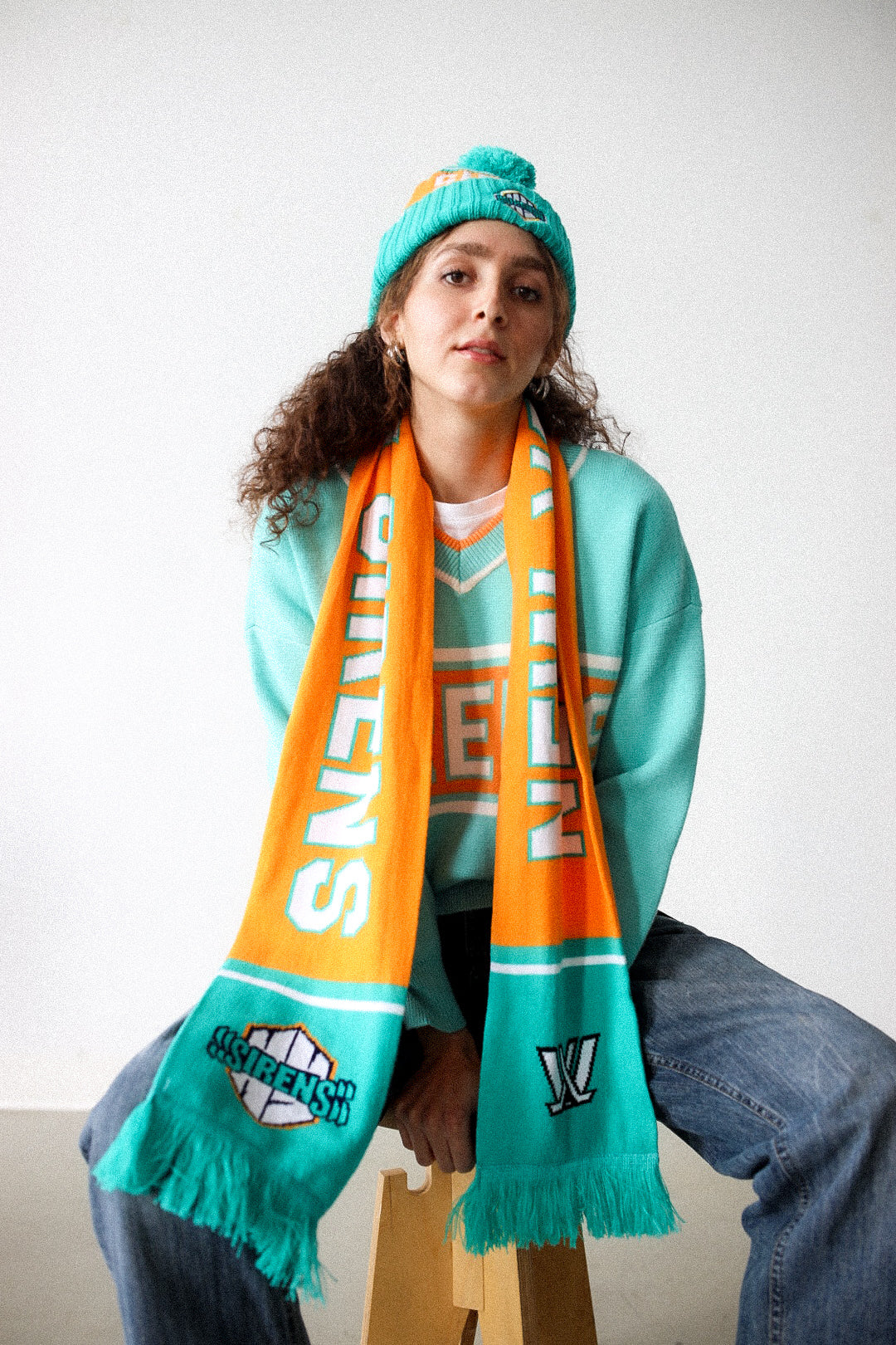 New York Sirens Scarf - Teal