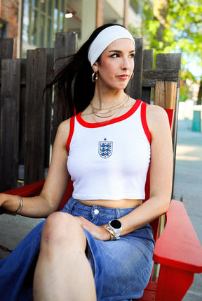 FIFA World Cup 2026™ England Women's Cropped Tank - White