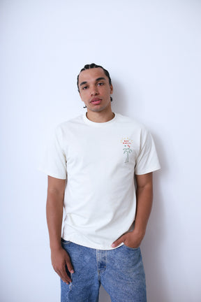 P/C x Bob Marley Don't Worry Heavyweight T-Shirt - Ivory