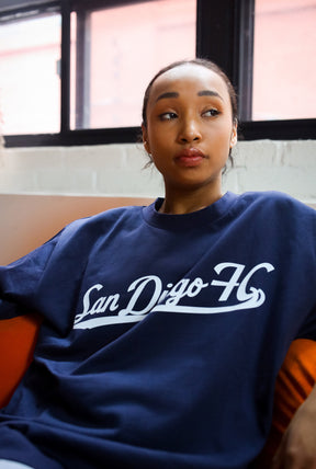 San Diego FC Spirit Heavyweight T-Shirt - Navy