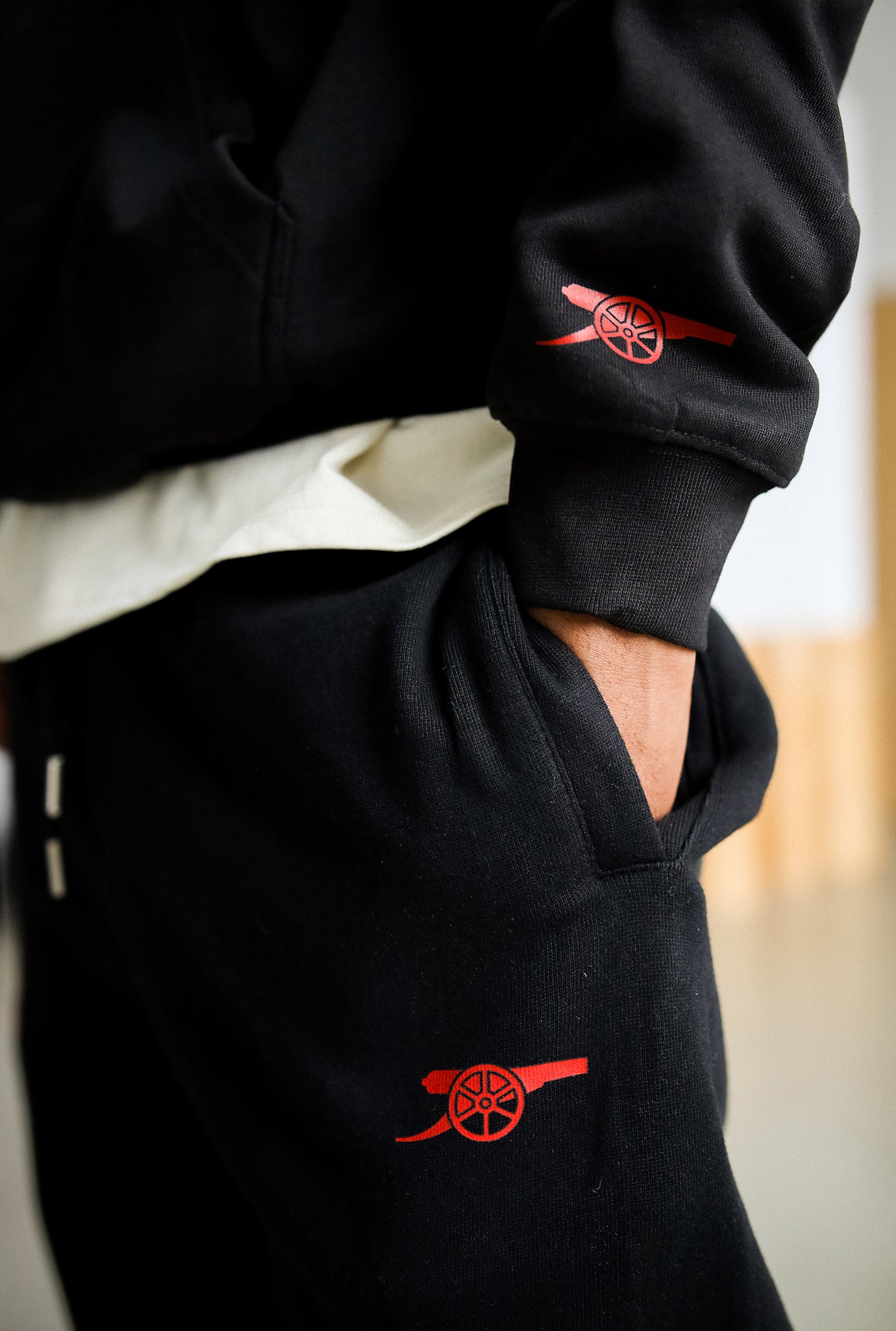 Arsenal FC Heavyweight Jogginghose – Schwarz