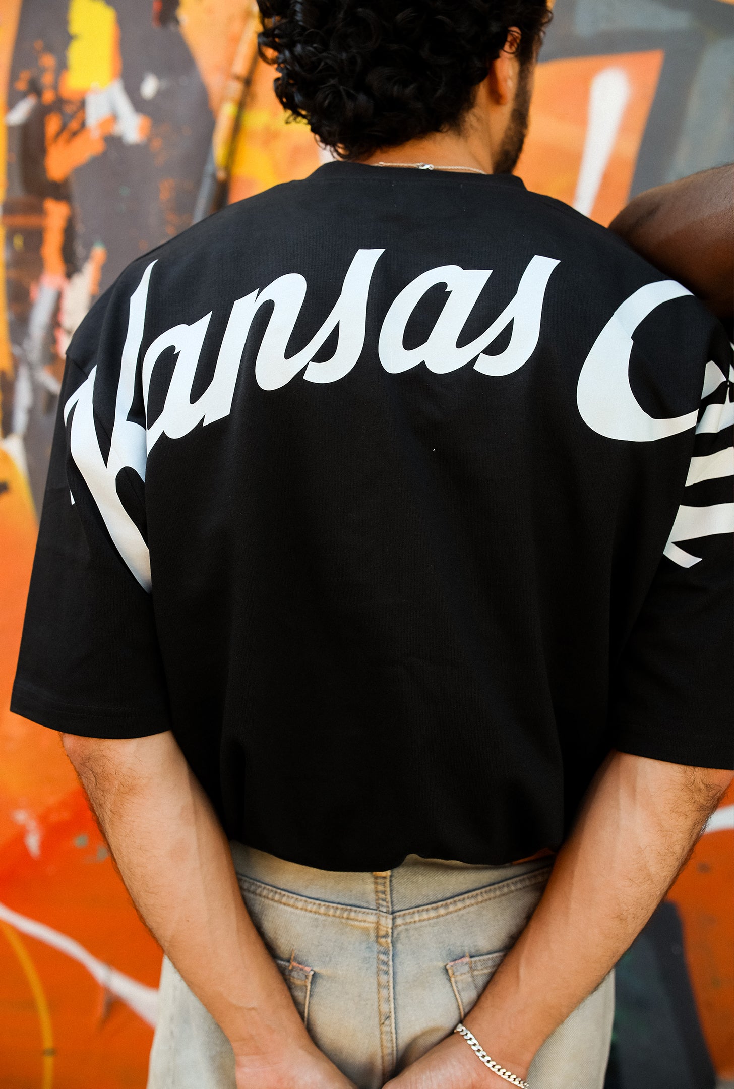 Kansas City Chiefs Script Heavyweight T-Shirt - Black