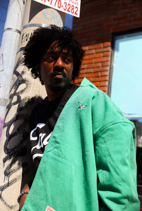 Philadelphia Eagles Work Jacket - Kelly Green
