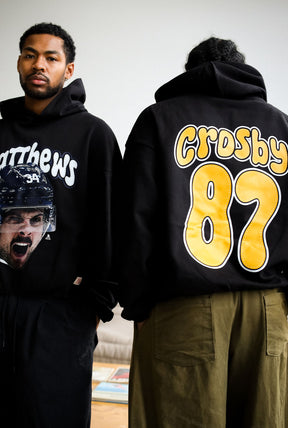 Sidney Crosby Relaxed Hoodie - Black