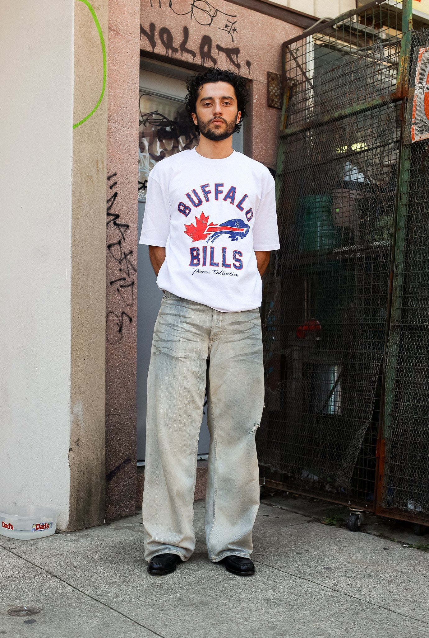 Buffalo Bills Canada Heavyweight T-Shirt - White