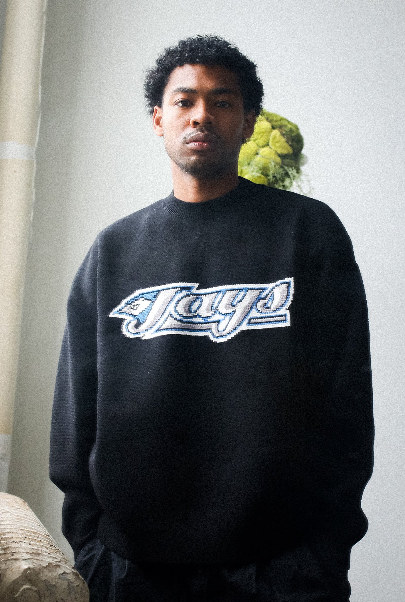 Pull vintage des Blue Jays de Toronto - Noir