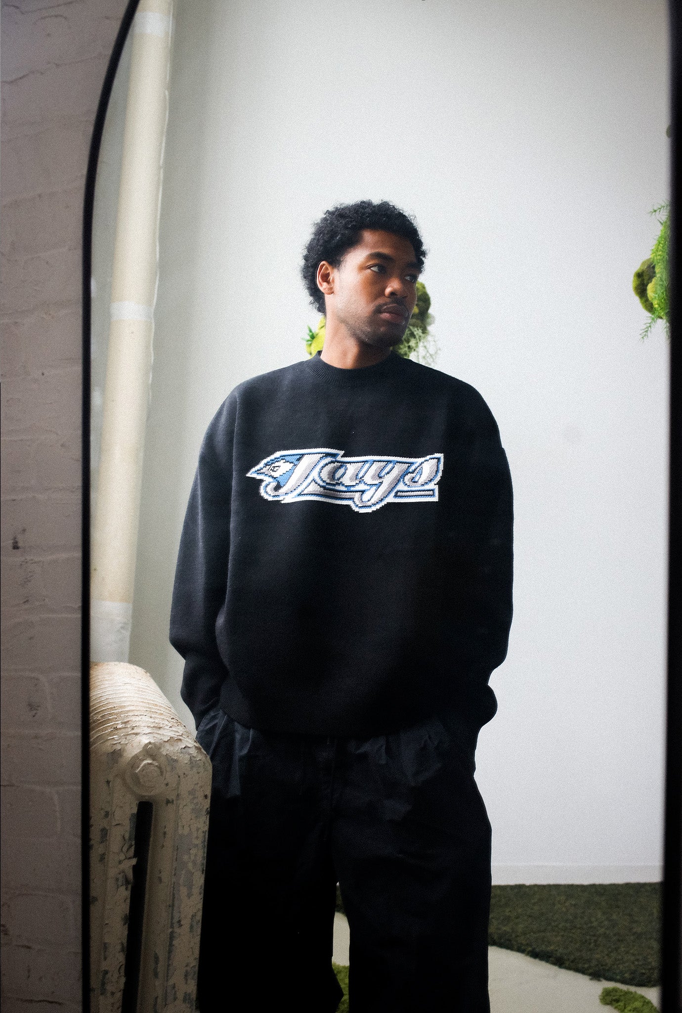 Pull vintage des Blue Jays de Toronto - Noir