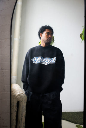 Pull vintage des Blue Jays de Toronto - Noir