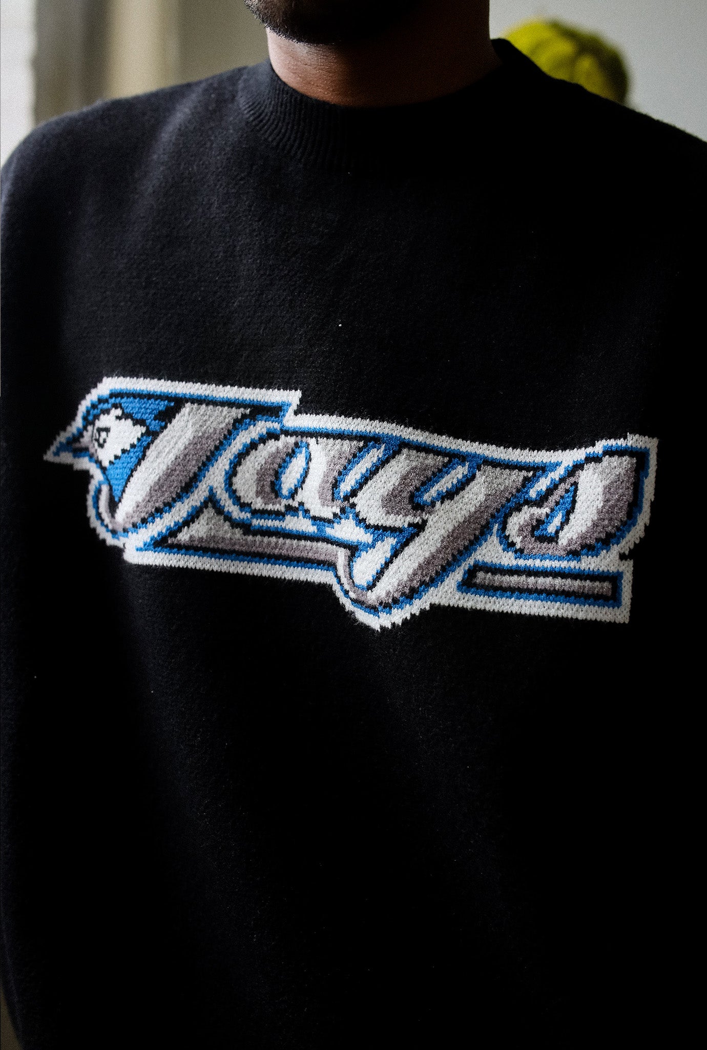 Pull vintage des Blue Jays de Toronto - Noir
