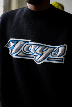 Pull vintage des Blue Jays de Toronto - Noir