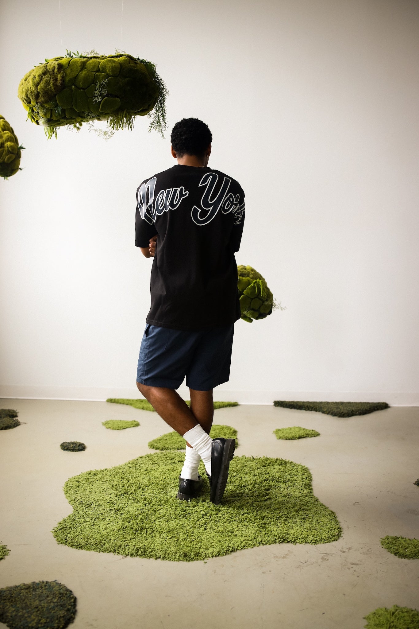 New York Yankees Spirit Heavyweight T-Shirt - Black