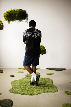 New York Yankees Spirit Heavyweight T-Shirt - Black